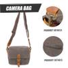 STOBOK 1pc Water Resistant Camera Shoulder Bag Portable Compact Crossbody Bag Strap for Outdoor Use Capacity Storage for Camera Accessories view 3