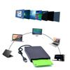 VILLCASE USB 2.0 External Floppy Disk Drive Portable 3.5-inch Diskette Reader High Data Transfer Rate Compatible Laptops and Desktops view 2