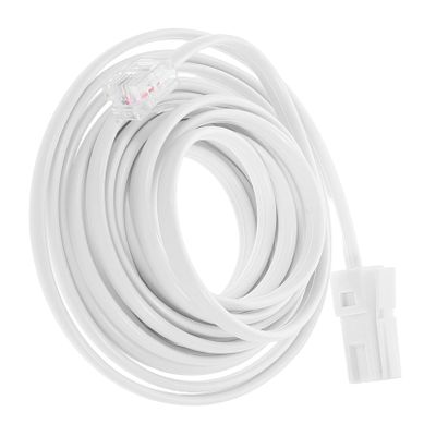 KOMBIUDA 3m UK Telephone Cord Extension Phone Line Cable for Landline Modem Fax Machine