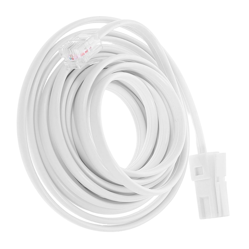KOMBIUDA 3m UK Telephone Cord Extension Phone Line Cable for Landline Modem Fax Machine