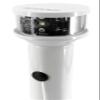 SEAVIEW Dual Mount Lightbar Top Kit | C5 Certified Light on 12" Post + Single 1"-14 Thread for GPS/VHF/Wind | Please Contact us if You Need Help | LTBU1ALED12C5 view 1