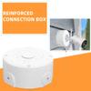 2Pcs Waterproof Camera Junction Box Cover Ceiling Mount Security Holder for Outdoor Cable Storage Box for Easy Installation and Power Line Concealment view 3