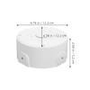 2Pcs Waterproof Camera Junction Box Cover Ceiling Mount Security Holder for Outdoor Cable Storage Box for Easy Installation and Power Line Concealment view 4