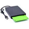 NUOBESTY External USB Floppy Disk Drive Portable High Speed Data Transfer for Compatible with Various Operating Systems Shock Noise Reduction Technology Sleek Black Design view 3