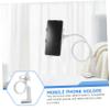 balacoo Spiral Base Phone Stand for Desk Adjustable Tablet Holder with Double Clamp Compatible with Smartphones and Tablets Sturdy Plastic Construction Black view 4