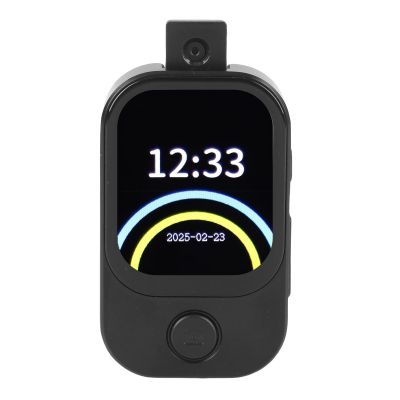 MP3 Player with Bluetooth and Camera, 2.01" Touch Screen Portable Music Player with FM Radio, Photos, Alarm Clocks, 720P Digital Camera (Black) (8G Small Memory Card)