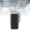 4K 64MP Digital Camera, 2.4in Screen Portable Camera with16X Digital Zoom for Beginners Students (No Memory Card) view 4