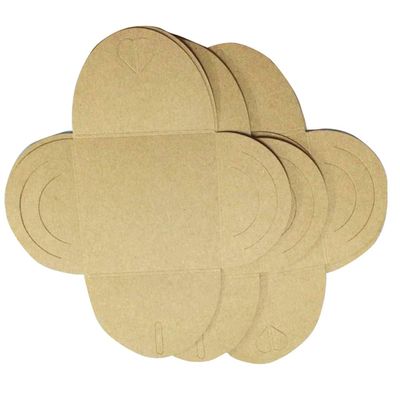 Alipis 50pcs Kraft Paper Cd Sleeves Holder Replay Recycled Cd Case Kraft Paper Holder