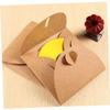 Alipis 50pcs Kraft Paper Cd Sleeves Holder Replay Recycled Cd Case Kraft Paper Holder view 2