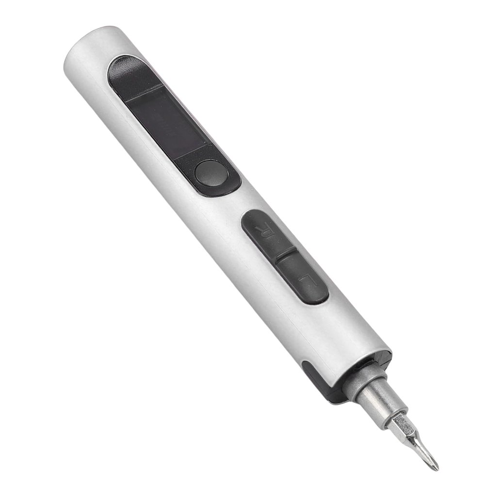 Electric Set, 32 in 1 Cordless Kit with Precise Bits for RC Laptop Phone Electronics Repair (Silver)