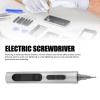 Electric Set, 32 in 1 Cordless Kit with Precise Bits for RC Laptop Phone Electronics Repair (Silver) view 3