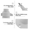 SWOOMEY Indoor Outdoor Camera Mount Wall Bracket CCTV Security Mount Wireless Camera Holder view 2