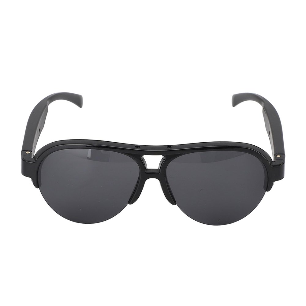 ASHATA F08 Smart Bluetooth Sunglasses for Men & Women, Touch Control, Smart Glasses Polarized Sunglasses Built in HD Mic & Double Open Ear Speakers, 20-20000Hz Response