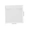 Luxshiny 10pcs White Cardboard Cd DVD Mailer Envelopes Compact Bags for Safe Shipping Moving Storage of DVDs USB Drives and Memory Cards view 2