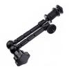 LABRIMP 11-Inch and 7-Inch Articulating Arm Set for Cameras and Monitors Adjustable Friction Power Compatible LED Lights and Photo Studio Equipment Black view 2