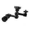 LABRIMP 11-Inch and 7-Inch Articulating Arm Set for Cameras and Monitors Adjustable Friction Power Compatible LED Lights and Photo Studio Equipment Black view 4