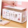 Balacoo Dormitory Cable Organizer Wear-Resistant Wire Box Capacity Cord Management Desktop Tidy view 4
