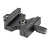 50mm Aluminium Alloy Plate Clamp, Dual Lock Ballhead, All Metal Locking Knob, Non Slip, Compatible with Most Tripods or Monopods, view 1