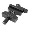 50mm Aluminium Alloy Plate Clamp, Dual Lock Ballhead, All Metal Locking Knob, Non Slip, Compatible with Most Tripods or Monopods, view 4
