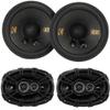 Kicker DSC69304 DS-Series 6x9 3-Way Speaker Bundled with KSC2704 2.75" Mid-Range Speaker view 1