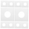 ABOOFAN 20pcs Vinyl Record Sleeves Protectors with Right Angle Design for Secure Storage Present for Music Lovers Breathable with Air Circulation view 1