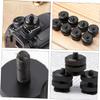 OSOLADY 4PCS Hot Shoe Mount Adapter Double Layer Tripod Screw Mount for DSLR Cameras Compatible Flash Holders Aluminum Alloy Photography Accessories view 4