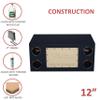 12" Dual bandpass sub Box Speaker Box subwoofer Enclosure car Audio view 4