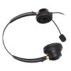 YedaHcy H600D 2.5 Binaural Business Headset for Call Centers, Noise Cancelling with Microphone, Wired Headphone for Customer Service, Compatible with Landline and Cordless Dect Phones view 3