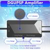 TV Antenna Amplifier, 25dB High Gain Signal Booster for Digital TV Antenna Indoor Outdoor, Low Noise and Clears Up Pixelated Amplifier, Adjustable Reception Range, USB Cable Power SupplyBlack view 3