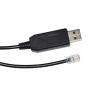 ATUUKOPC USB to RJ9 RJ11 4P4C ASIAIR Direct to IOPTRON Equatorial Cable I/O HC Hand Controller for IEQ30 IEQ45 ZEQ25 CEM60 CEM25P(1.8M) view 3
