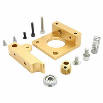 New MK8 Extruder Aluminum Block Left Hand for 1.75mm Filament 3D Printer