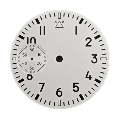 White Watch Dial Green Luminous for Seagull ETA 6497 ST3600 Movement