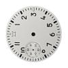 White Watch Dial Green Luminous for Seagull ETA 6497 ST3600 Movement view 4