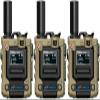 OMIZN M8 Global Walkie Talkie with SIM Card Unlimited Range Cellular Network PoC Two Way Radios Long Range 6800mAh AES256 IP54 Shockproof Noise Reduction MON Type-C Charging 3 Pack view 1