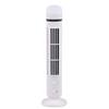 DIYEAH USB Mini Cooling Fan with Light Bladeless Desk Fan for Home Office Oscillating Function Safe for Elderly Summer Accessory White view 1