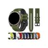 26mm 22mm Two-Tone Silicone Watch Band Fit for Garmin Fenix 8 E 47mm 51mm/ Enduro 3(Army Green Black 1,Qu ic kFit 22mm) view 2