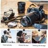 Gadpiparty 2PCS Neoprene Lens Pouch Bag for DSLR Camera Lens Water-Resistant Flexible Insulation Drawstring Closure for Photographers view 4