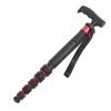 Aluminum Alloy Camera Monopod, Extendable 6 Sections Telescopic Monopod with Walking Stick Handle, 1/4in 3/8in Screw, Portable for Travel Photography, Load Capacity view 4