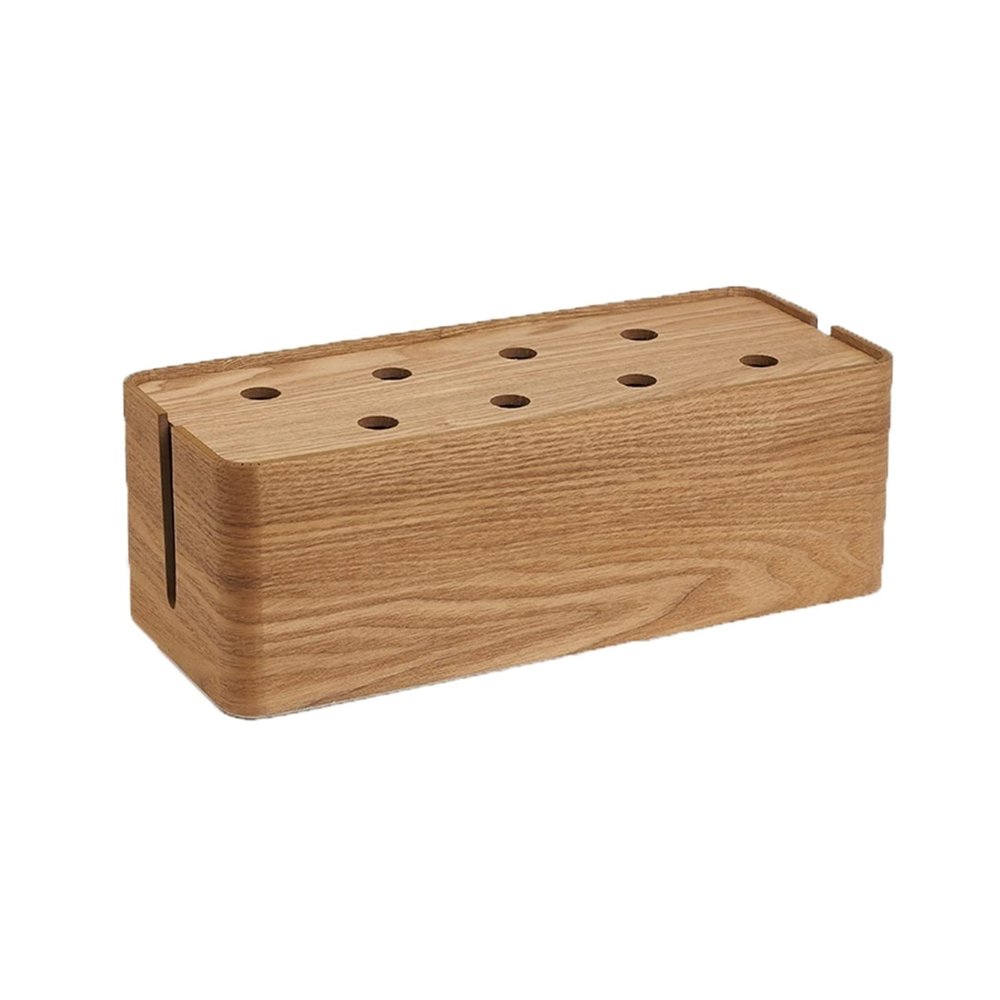 AEYSD-456 Cable Tidy Box Socket Plug-in Board Storage Box Wire Storage Artifact Desktop Finishing line Box Power line line Collection Box Cable Management(A,L)