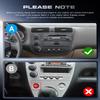 4G+64G Android 15 Car Stereo for Honda Civic 2001-2005 with Wireless Carplay Android Auto, 9 Inch 1280 * 720 Touch Screen GPS/WiFi/Bluetooth 5.0/ FM/32EQ/ SWC/Backup Camera view 3