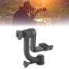 360 Degree Omnidirectional Cantilever Rotating Head, Plate 1/4 3/8in Interface, for Outdoor Wildlife Photography, with Horizontal Scale, Fine view 2