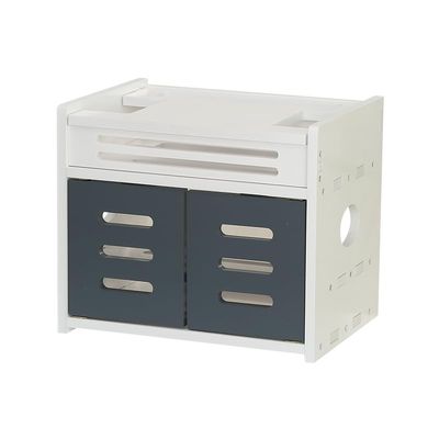 Cable Tidy Box Solid Wood Router Storage Box WiFi Shelf cat Storage Plug Row Living Room Set-top Box Rack Socket Cover Box Cable Management