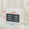 Cable Tidy Box Solid Wood Router Storage Box WiFi Shelf cat Storage Plug Row Living Room Set-top Box Rack Socket Cover Box Cable Management view 2