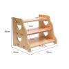 AEYSD-456 Cable Tidy Box Punch-Free Living Room TV Wall Set-top Box Rack Rack Router Storage Box Wall-Mounted WiFi Box Solid Wood Cable Management view 2