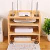 AEYSD-456 Cable Tidy Box Router Storage Box Solid Wood Plug-in Power Cord Storage Box Wireless WiFi Light cat Set-top Box Rack Customization Cable Management view 4