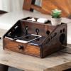 Cable Tidy Box Multifunctional hub Box Home Desktop Large Capacity Power Cord Data Cable Storage Box Mobile Phone Charging Stand Cable Management view 4
