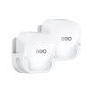 QUIDDITY eero 7 Wall Mount Bracket  Compatible with eero WiFi 7 Mesh Router and Extender, Space-Saving Holder for eero 7 WiFi Extender with Cable Management  White (2 Pack) view 1