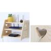 AEYSD-456 Cable Tidy Box Solid Wood Punch-Free Router Storage Box Set-top Box Rack WiFi Shelf Hanging Wall cat Placement Rack Cover Box Cable Management view 3