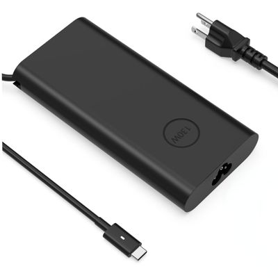 130W 100W USB C Fast Charger Compatible with Dell Pro Max 16/14 Premium, Pro Max 16/14, 16 Premium MC16255 MA14250 MA16250 MC16250 MC14250 MC14255 DA16250 Type-C Laptop Power Supply