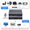 2025 Upgraded 8K@60Hz HDMI 2.1 Splitter 1 in 2 Out, 4K@120Hz HDMI Splitter Duplicate Only, Support 48Gbps HDCP2.3 HDR10+ 3D Dolby Vision, Compatible with TV Box, PS5, DVD Player view 2
